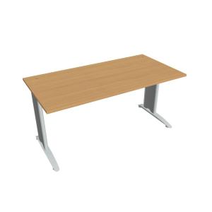 Pracovný stôl Flex, 160x75,5x80 cm, buk/kov