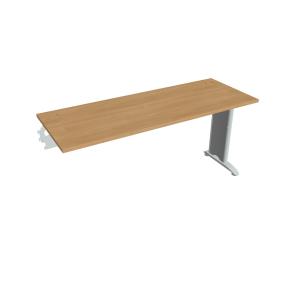 Pracovný stôl Flex, 160x75,5x60 cm, dub/kov