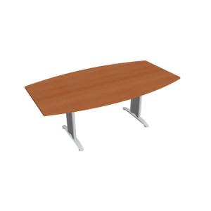 Rokovací stôl Flex, 200x75,5x110 cm, čerešňa/kov