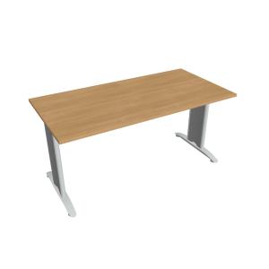 Rokovací stôl Flex, 160x75,5x80 cm, dub/kov
