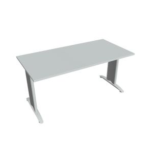 Rokovací stôl Flex, 160x75,5x80 cm, sivý/kov