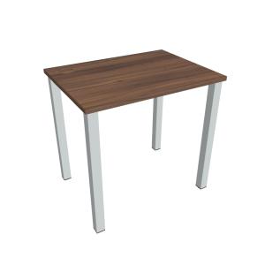 Pracovný stôl Uni, 80x75,5x60 cm, orech/sivá