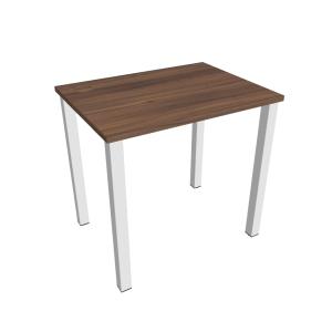 Pracovný stôl Uni, 80x75,5x60 cm, orech/biela