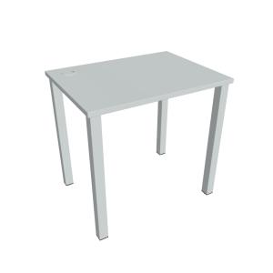 Pracovný stôl Uni, 80x75,5x60 cm, sivá/sivá