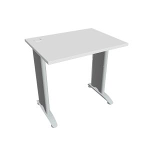 Pracovný stôl Flex, 80x75,5x60 cm, biely/kov