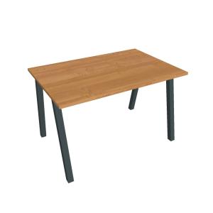 Pracovný stôl UNI A, 120x75,5x80 cm, jelša/čierna