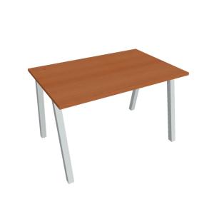 Pracovný stôl UNI A, 120x75,5x80 cm, čerešňa/sivá