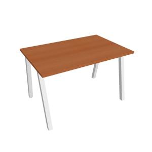 Pracovný stôl UNI A, 120x75,5x80 cm, čerešňa/biela
