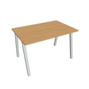 Pracovný stôl UNI A, 120x75,5x80 cm, buk/sivá