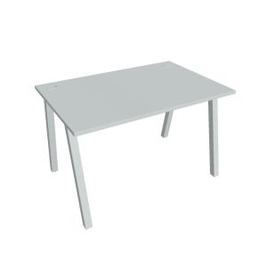 Pracovný stôl UNI A, 120x75,5x80 cm, sivá/sivá