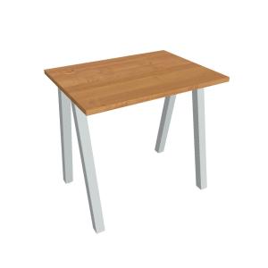 Pracovný stôl UNI A, 80x75,5x60 cm, jelša/sivá