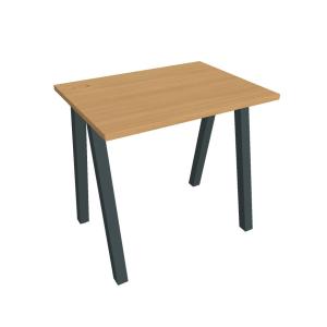 Pracovný stôl UNI A, 80x75,5x60 cm, buk/čierna