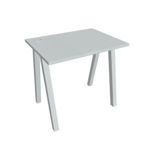Pracovný stôl UNI A, 80x75,5x60 cm, sivá/sivá