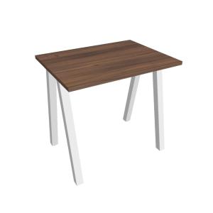 Pracovný stôl UNI A, 80x75,5x60 cm, orech/biela