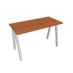 Pracovný stôl UNI A, 120x75,5x60 cm, čerešňa/sivá