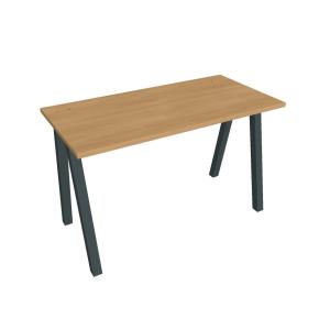 Pracovný stôl UNI A, 120x75,5x60 cm, dub/čierna