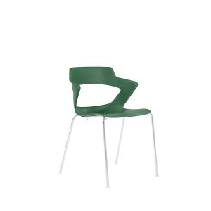 Jedálenská stolička Aoki, zelená