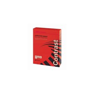 Farebný papier Office Depot Contrast intenzívna červená, A4 120g