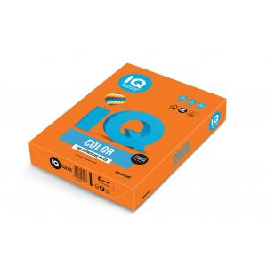 Farebný papier IQ color oranžový OR43, A4 80g