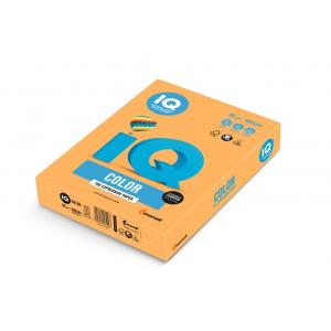 Farebný papier IQ color neónovo oranžový NEOOR, A4 80g