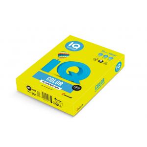 Farebný papier IQ color neónovo žltý NEOGB, A4 80g