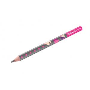 Ceruzka Pelikan Combino trojhranná B 12ks ružová