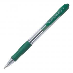Guličkové pero PILOT Super Grip zelené