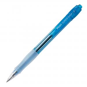 Guličkové pero PILOT Super Grip Neon modré