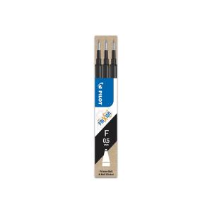 Náhradná náplň do rollera PILOT Frixion 0,5mm čierna 3ks