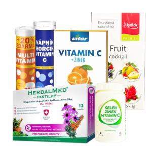Vitamínový balíček plný vitamínov a minerálov