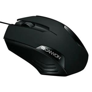 Optická myš Canyon CNE-CMS02B USB drôtová čierna