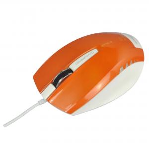 Optická myš E-BLUE Dynamic oranžová USB