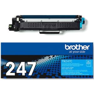 Toner Brother TN-247 pre HL-L3210CW/L3270CDW, DCP-L3510CDW/L3550CDW cyan (2.300 str.)