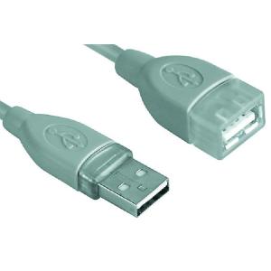 Predlžovací USB kábel A-A 1,8m
