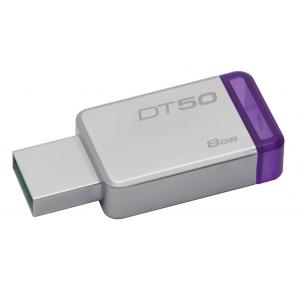 USB 8 GB Drive Data Traveler 3.0 Kingston DT 50