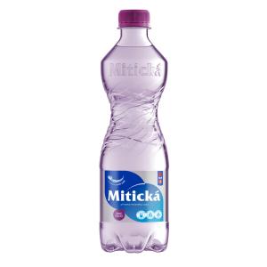 Minerálna voda MITICKÁ 0,5l jemne perlivá