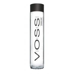 Voda VOSS 375 ml sýtená v skle
