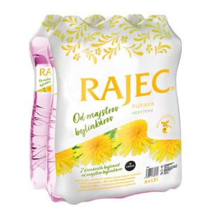 Pramenitá voda Rajec ochutená - púpava nesýtená 6x1,5l