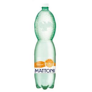Minerálna voda MATTONI ochutená - pomaranč sýtená 6x1,5l