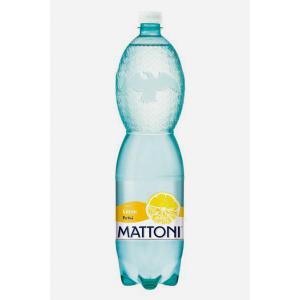 Minerálna voda MATTONI `Z` ochutená - citrón sýtená 6 x 1,5 ℓ
