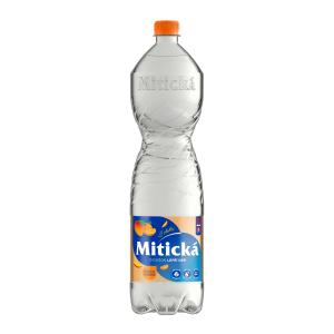 Minerálna voda Mitická ochutená - Mango & Pomaranč 6 x 1,5 ℓ
