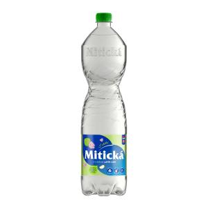 Minerálna voda Mitická ochutená - Jablko & Materina dúška 6 x 1,5 ℓ