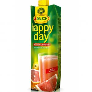 Džús HAPPY DAY ružový grep 1l