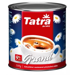 Zahustené mlieko Tatra Grand nesladené 9% 310g