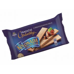 Oblátky Kolonáda Premium - oriešková čokoláda 140 g