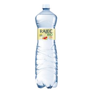 Pramenitá voda Rajec BIO nesladená malina a lipa 6 x 1,5 ℓ