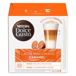 Kapsule DOLCE GUSTO Latte Macchiato Caramel 168,8g