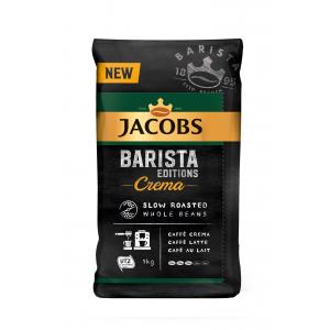 Káva JACOBS Barista Crema zrnková 1000g