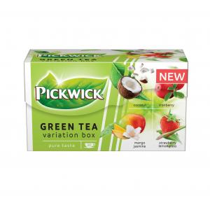Čaj PICKWICK zelený variácie s ovocím 32,5 g