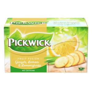 Čaj PICKWICK zázvor s citrónom 20x2g